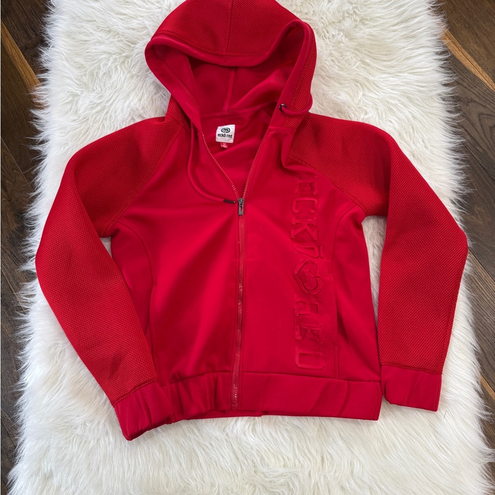 Ecko Unlimited Vibrant Red Hoodie